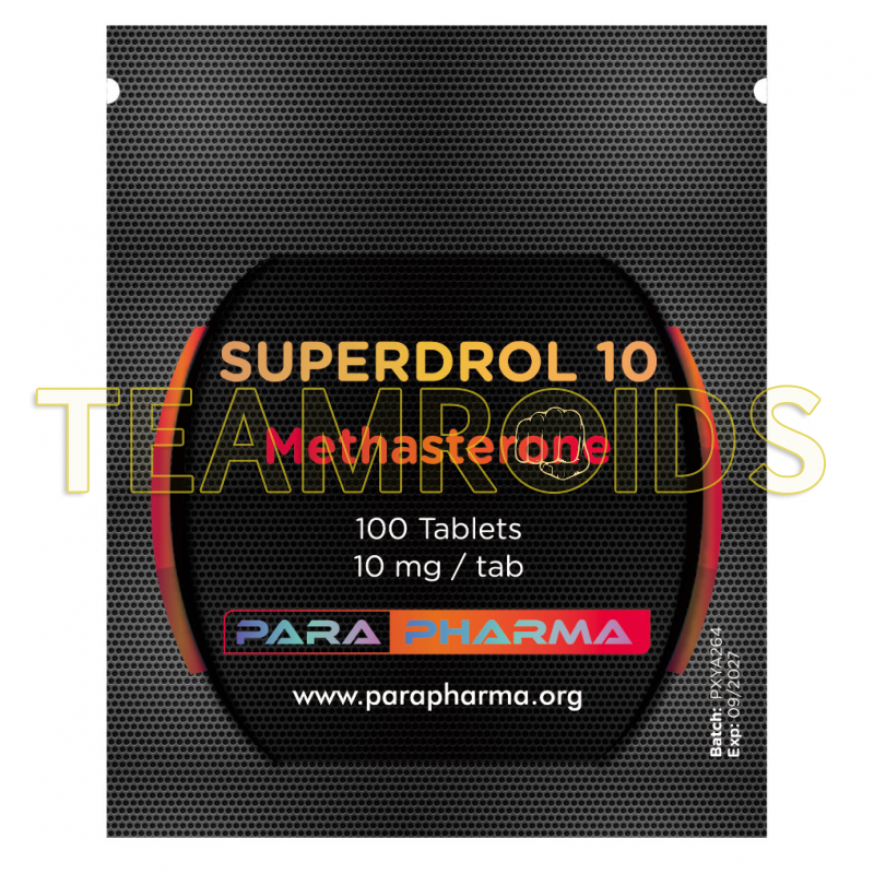 SUPERDROL 10 PARA PHARMA US DOM